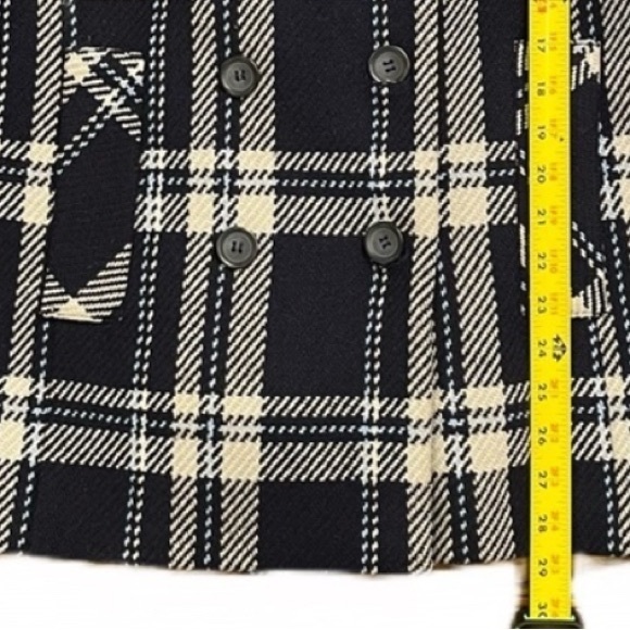 Talbots Women's Plaid Jacket - Black and White - Picture 7 of 9